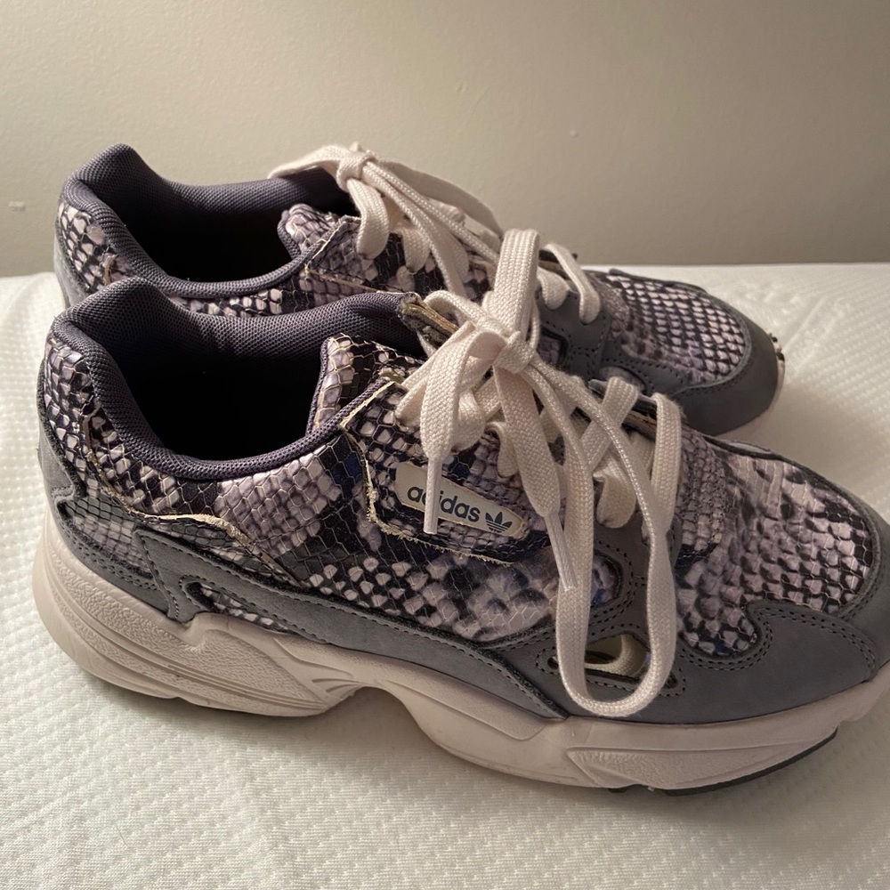 Adidas Falcon Snakeskin Shoes